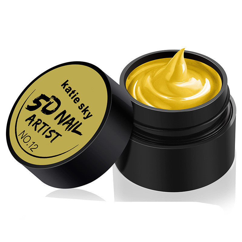 JMT-276042 5D Three-Dimensional Phototherapy Nail Glue – Liquid Resin in 14 Colors, 4g