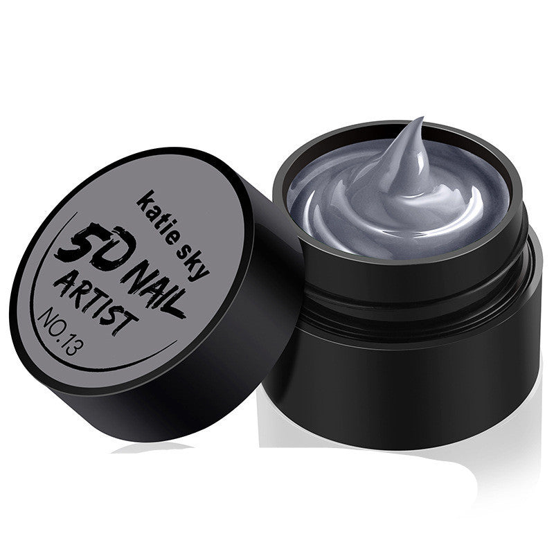 JMT-276042 5D Three-Dimensional Phototherapy Nail Glue – Liquid Resin in 14 Colors, 4g