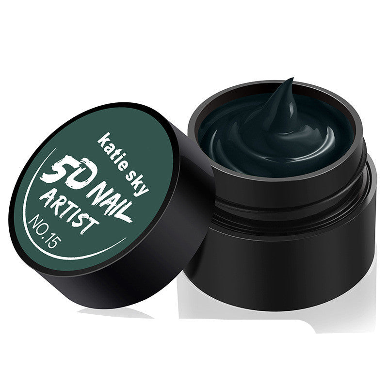 JMT-276042 5D Three-Dimensional Phototherapy Nail Glue – Liquid Resin in 14 Colors, 4g