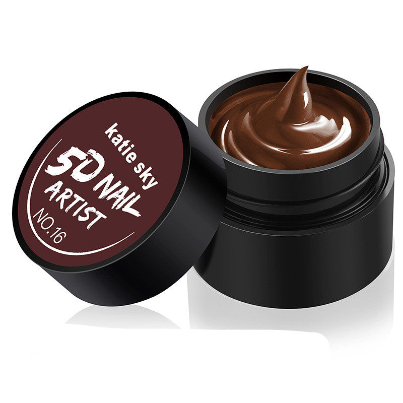 JMT-276042 5D Three-Dimensional Phototherapy Nail Glue – Liquid Resin in 14 Colors, 4g