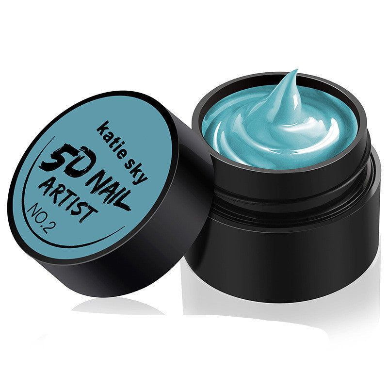 JMT-276042 5D Three-Dimensional Phototherapy Nail Glue – Liquid Resin in 14 Colors, 4g