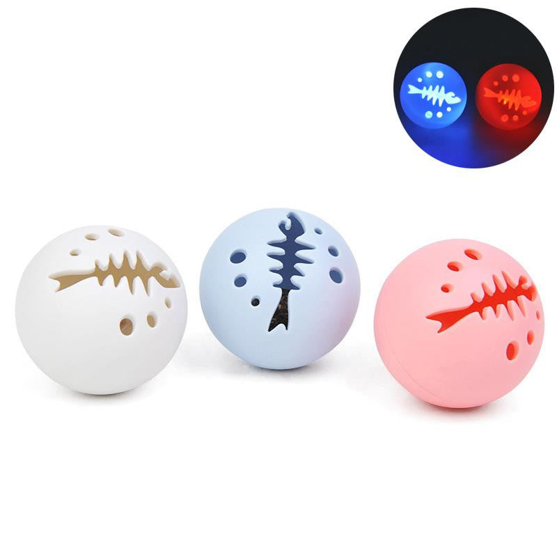 JMT-276042 Interactive Cat Toy Ball Set - Mint, Glitter & Bell Balls (5CM) - Engaging Playtime Fun