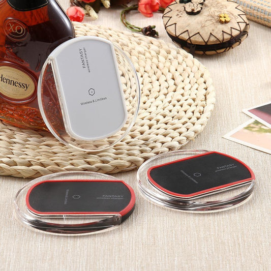 JMT-276234 Wireless Charger Receiver with QI Certification - Compatible with iPhone and Samsung Models - 5W Charging Power, Overheat & Overcurrent Protection