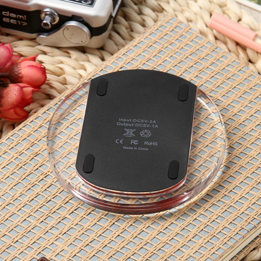JMT-276234 Wireless Charger Receiver with QI Certification - Compatible with iPhone and Samsung Models - 5W Charging Power, Overheat & Overcurrent Protection