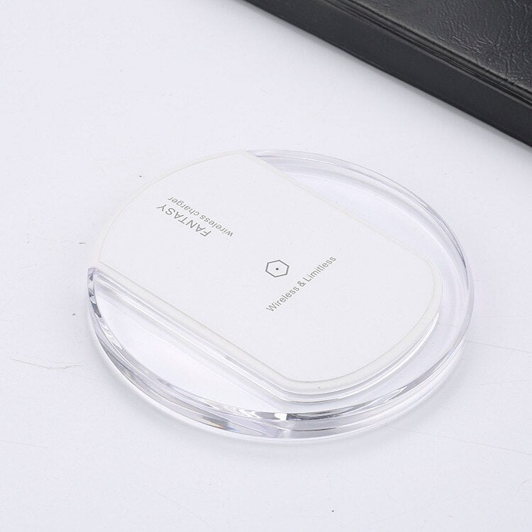 JMT-276234 Wireless Charger Receiver with QI Certification - Compatible with iPhone and Samsung Models - 5W Charging Power, Overheat & Overcurrent Protection