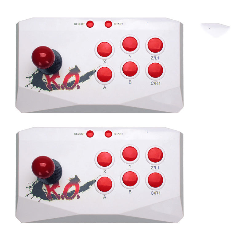 JMT-276362 Wireless High-Definition Home Game Console with Dual Controllers and 8GB RAM, HDMI Interface - Red and White Color Options