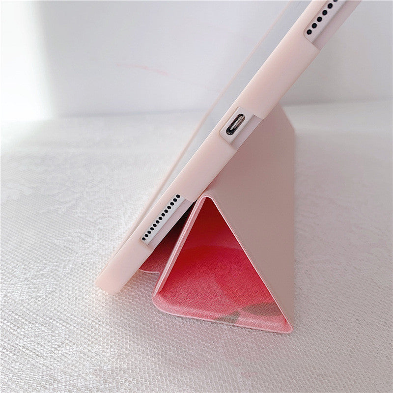 JMT-276426 Anti-Drop Holster Protective Cover for iPad Mini, Air, and Pro Models in Fruit Designs