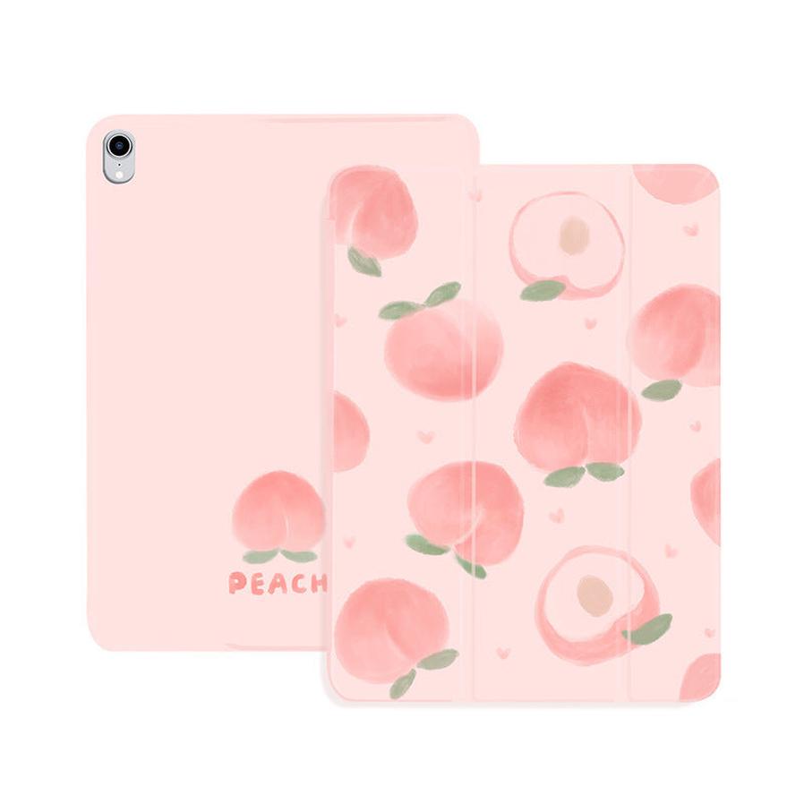 JMT-276426 Anti-Drop Holster Protective Cover for iPad Mini, Air, and Pro Models in Fruit Designs