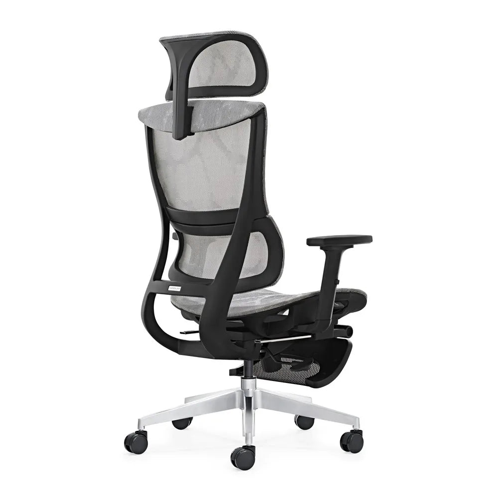 JMT-276490 Ergonomic Mesh Swivel Chair with Footrest for Home Office and Gaming