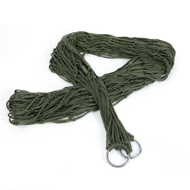 JMT-276746 Rope Mesh Hammock Swing for Indoor and Outdoor Relaxation