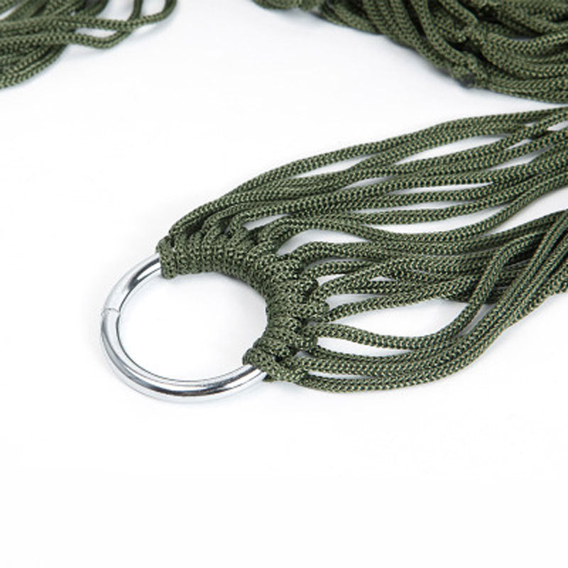 JMT-276746 Rope Mesh Hammock Swing for Indoor and Outdoor Relaxation