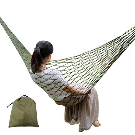 JMT-276746 Rope Mesh Hammock Swing for Indoor and Outdoor Relaxation