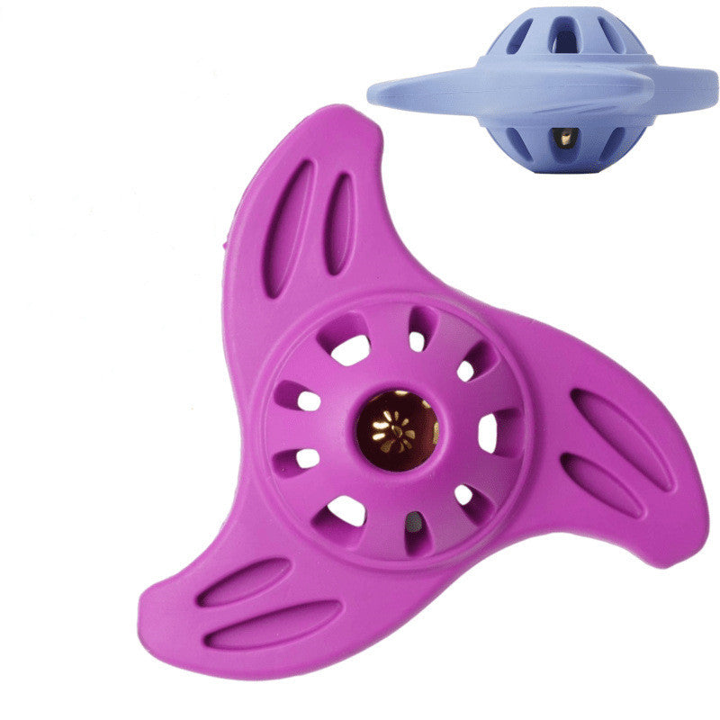 JMT-276874 Interactive Molar Ball Dog Toy – Natural Rubber for Medium & Large Breeds, Sound & Glow Features