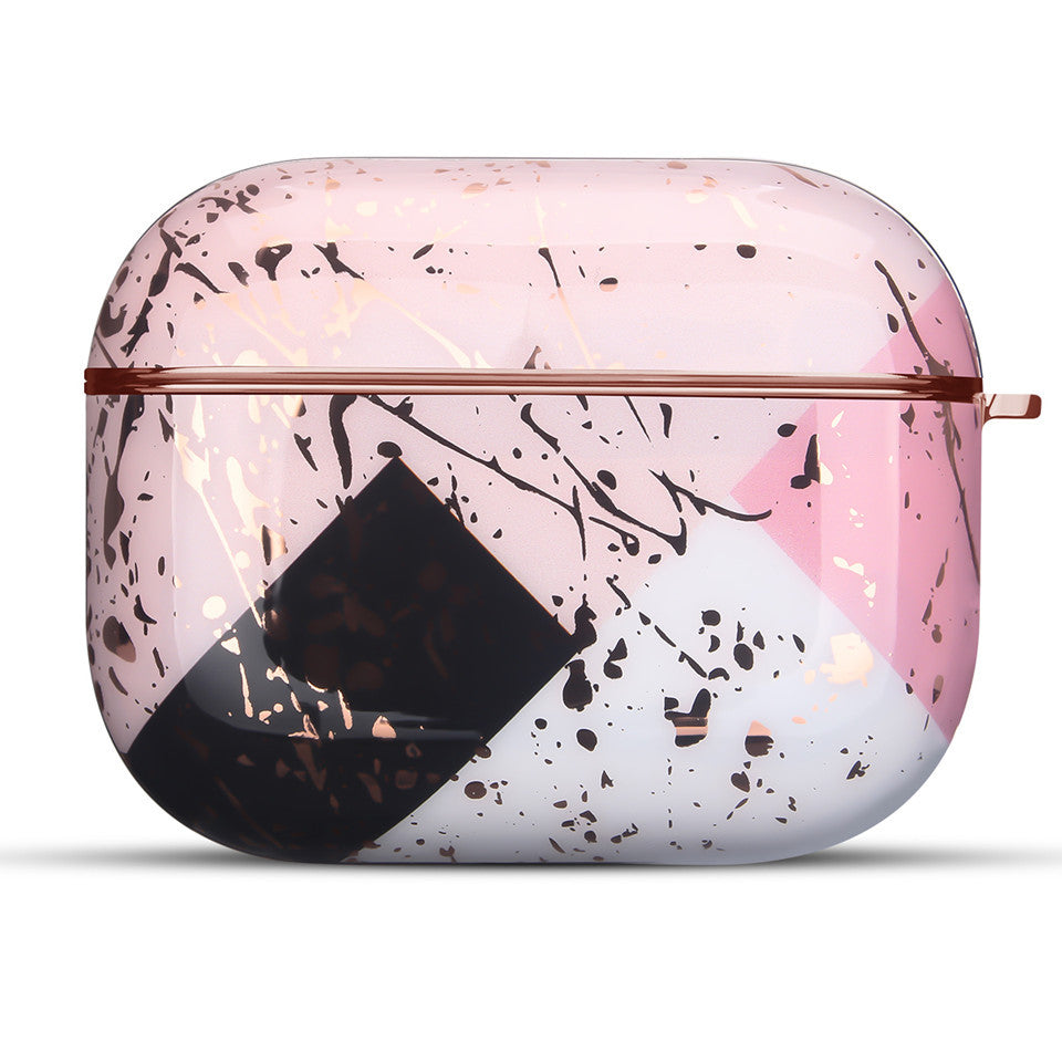 JMT-276874 Marble IMD Earphone Protective Sleeve for AirPods 1st/2nd Gen & AirPods Pro 3rd Gen