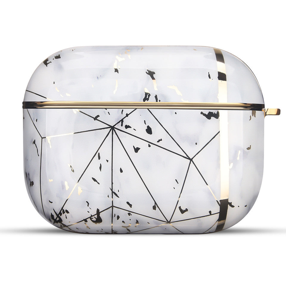 JMT-276874 Marble IMD Earphone Protective Sleeve for AirPods 1st/2nd Gen & AirPods Pro 3rd Gen