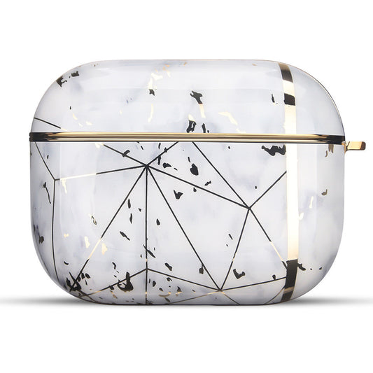 JMT-276874 Marble IMD Earphone Protective Sleeve for AirPods 1st/2nd Gen & AirPods Pro 3rd Gen