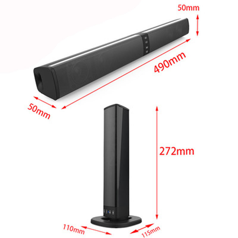 JMT-277066 Foldable Bluetooth Split Speaker with Built-in Lithium Battery, 2000 mAh, 2.5 Hour Playtime, 5W Output, USB Connectivity, and 32GB Expansion Support