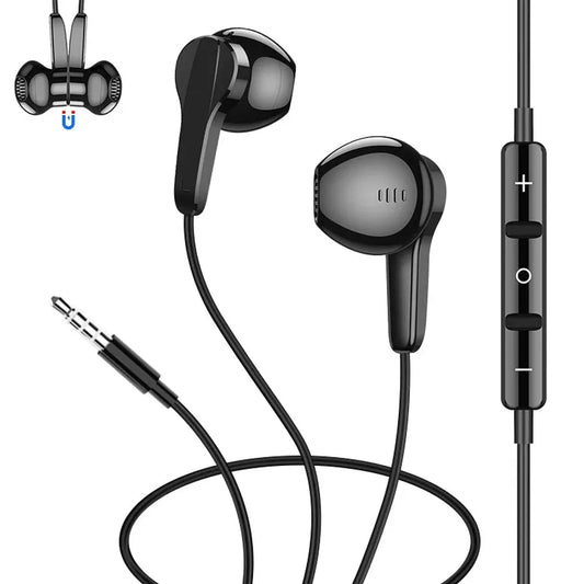 JMT-277706 Wired 3.5mm In-Ear Headphones with Microphone for Smartphones
