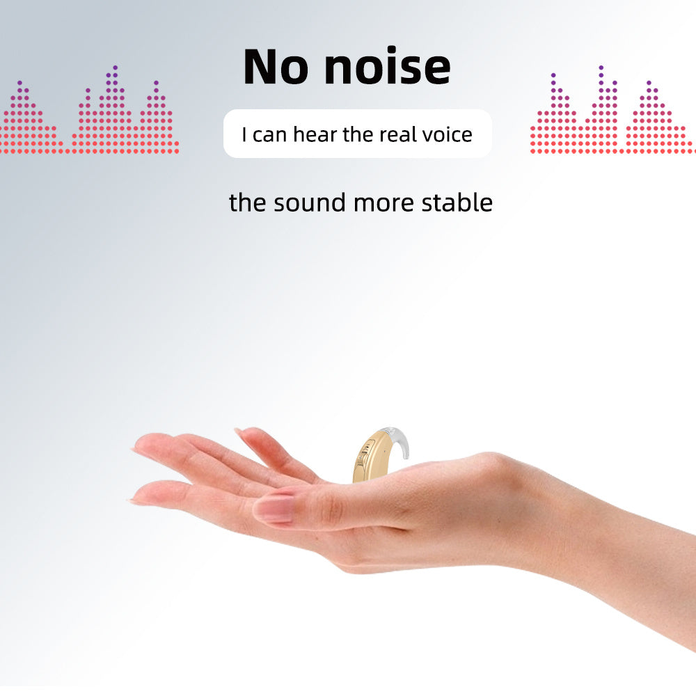 JMT-277706 Wireless Digital Hearing Amplifiers with Adjustable Volume and Pre-set Programs for Moderate Hearing Loss