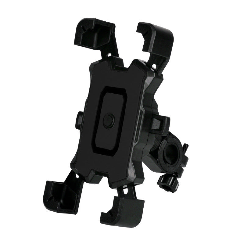 JMT-277898 Universal Electric Mobile Phone Holder for Motorcycles, Bicycles, and Cars - Shock-Proof and Adjustable for 4.8-6.8 Inch Devices