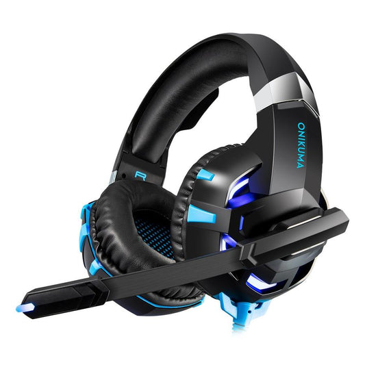 JMT-278538 K2A Wired Gaming Headset with Microphone and LED Lighting for PS4, Xbox One, iPhone, and iPad