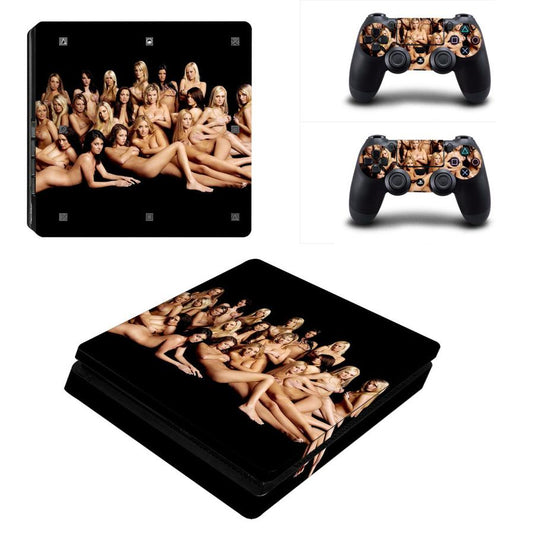 JMT-278666 Premium PS4 Skin with Scratch-Resistant Film, Compatible with PS4, 0.04mm-0.08mm Thickness