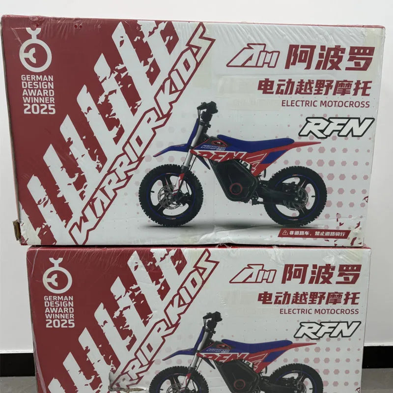 JMT-278794 Apollo RNF Electric Dirt Bike for Kids - Models SX-E150, E350, and E500 with Steel Fork Material , Top Speed 27.9 mph