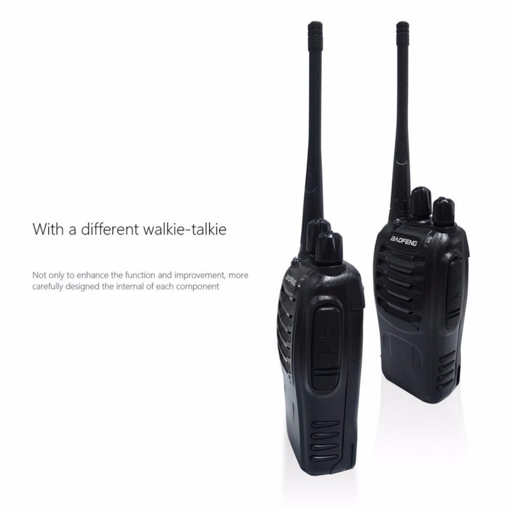 JMT-279370 Rechargeable Walkie-Talkies - 16 Channels, 3 km Range, Long-Lasting Battery, Compact Design