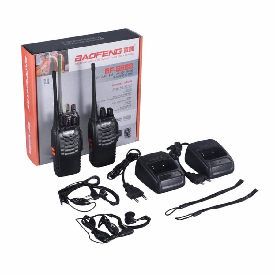 JMT-279370 Rechargeable Walkie-Talkies - 16 Channels, 3 km Range, Long-Lasting Battery, Compact Design
