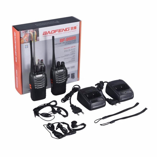 JMT-279370 Rechargeable Walkie-Talkies - 16 Channels, 3 km Range, Long-Lasting Battery, Compact Design