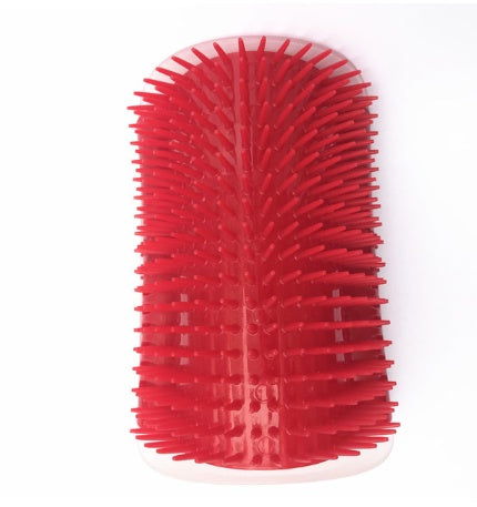 JMT-279434 Cat Self-Grooming Device with Cat Mint and Cleaning Accessories - Blue/Gray, 9x13cm