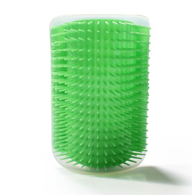 JMT-279434 Cat Self-Grooming Device with Cat Mint and Cleaning Accessories - Blue/Gray, 9x13cm