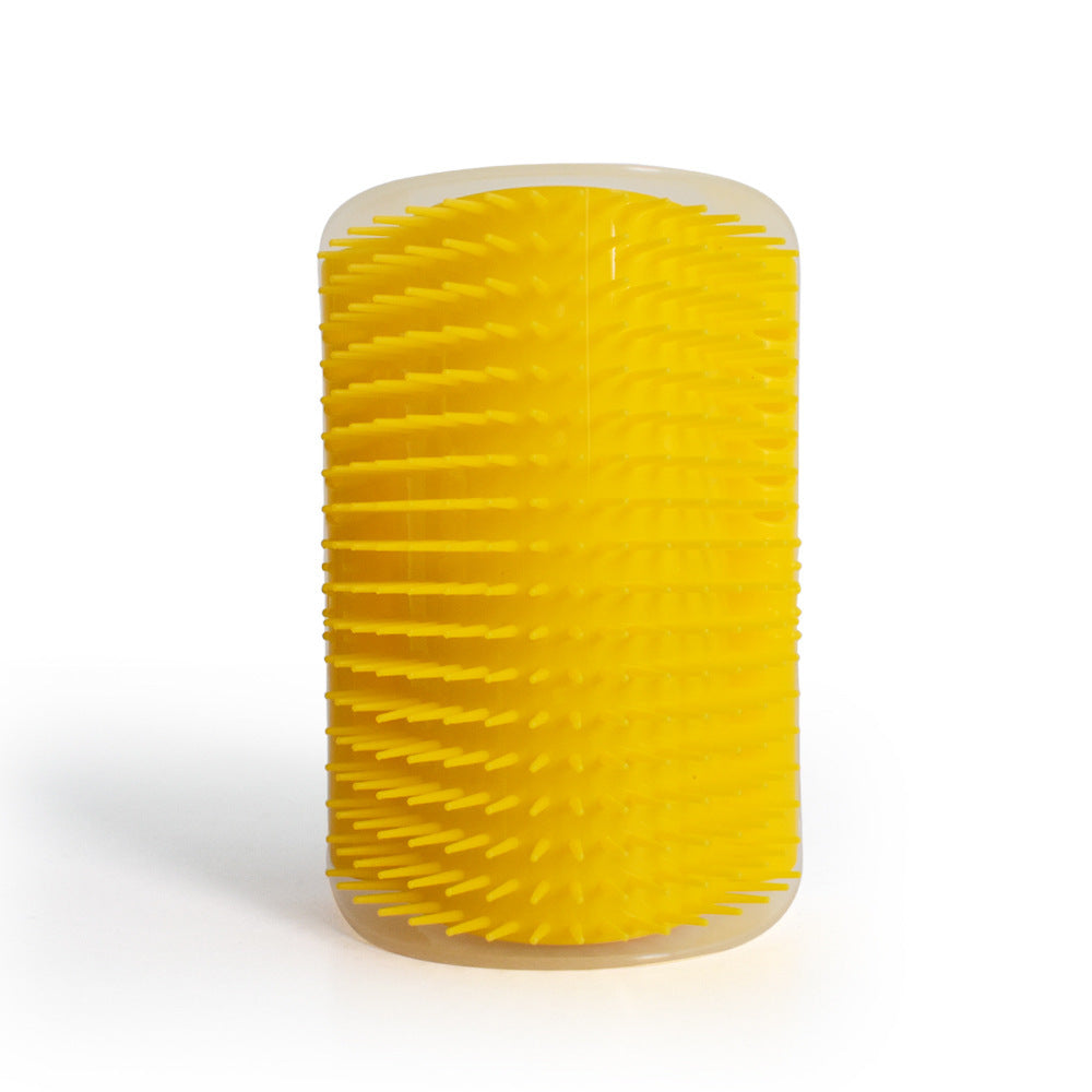 JMT-279434 Cat Self-Grooming Device with Cat Mint and Cleaning Accessories - Blue/Gray, 9x13cm