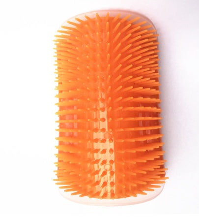 JMT-279434 Cat Self-Grooming Device with Cat Mint and Cleaning Accessories - Blue/Gray, 9x13cm