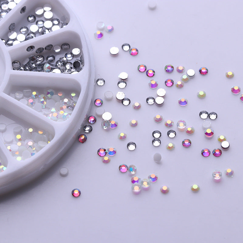 JMT-279498 Resin Nail Art Stickers for Unique Diamond Jewelry Decor