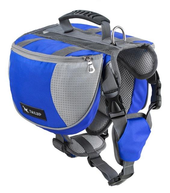JMT-279690 Dog Hiking Backpack with Adjustable Straps and Storage Compartments