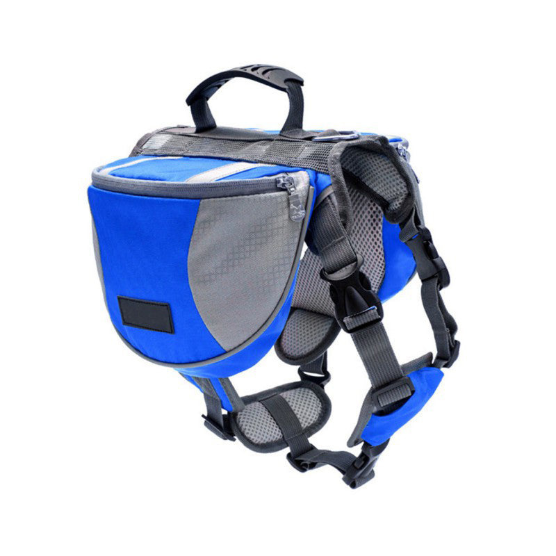 JMT-279690 Dog Hiking Backpack with Adjustable Straps and Storage Compartments