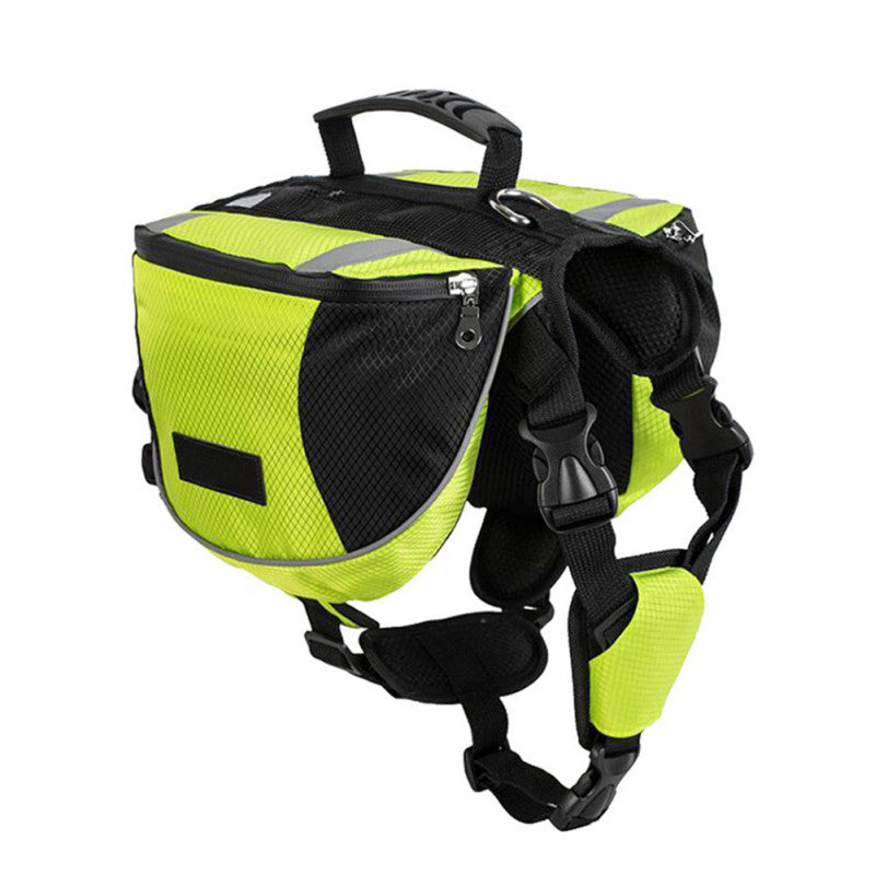 JMT-279690 Dog Hiking Backpack with Adjustable Straps and Storage Compartments