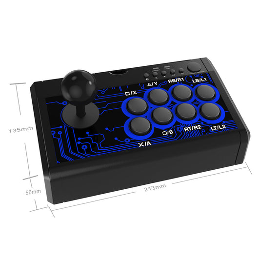 JMT-279818 USB Wired Game Joystick for Switch, PS4, PS3, XBOX One, XBOX 360, PC, and Android