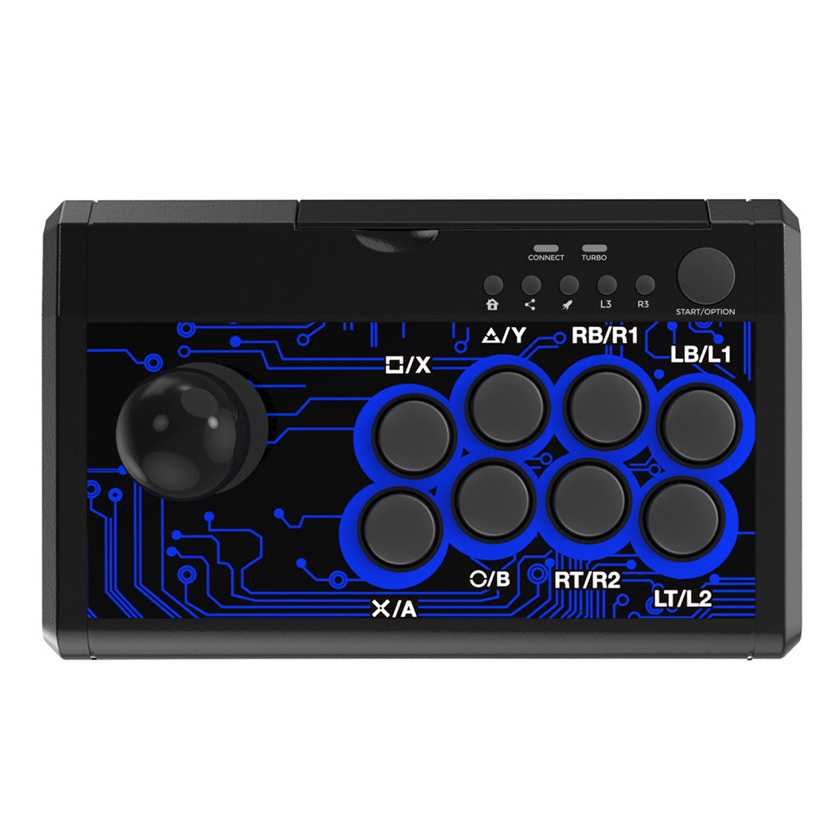 JMT-279818 USB Wired Game Joystick for Switch, PS4, PS3, XBOX One, XBOX 360, PC, and Android