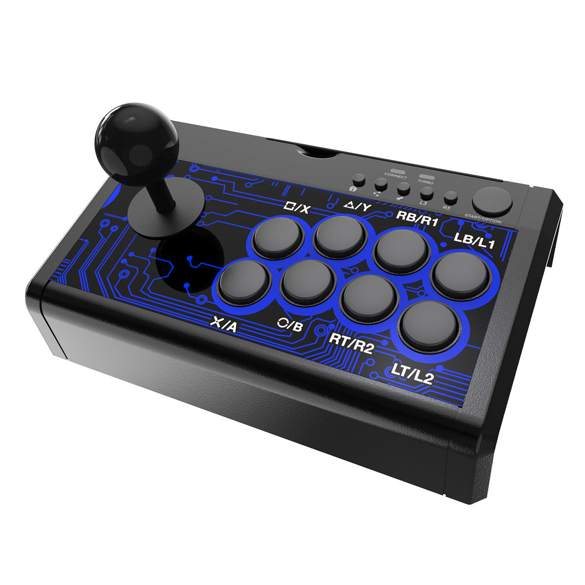 JMT-279818 USB Wired Game Joystick for Switch, PS4, PS3, XBOX One, XBOX 360, PC, and Android