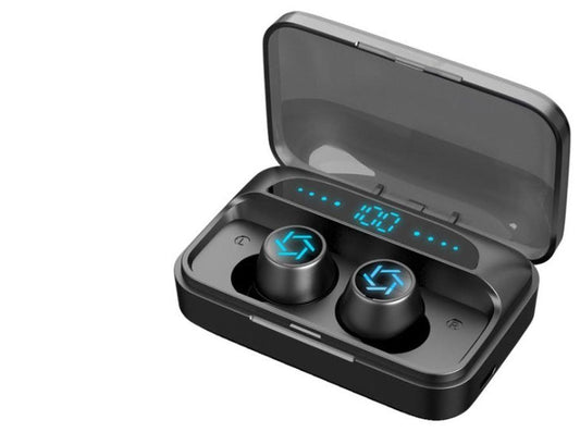 JMT-280010 Bluetooth 5.0 Wireless Earbuds with Touch Controls and Binaural Microphone