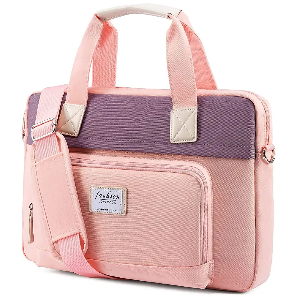 JMT-280010 Lightweight Laptop Briefcase for Women - Stylish Carry-On Bag for Work, College, and Travel