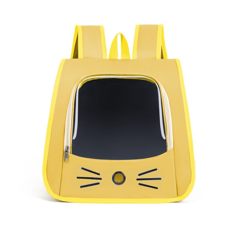 JMT-280586 Portable Cat and Small Dog Carrier Backpack – Breathable Travel Bag for Outdoor Adventures