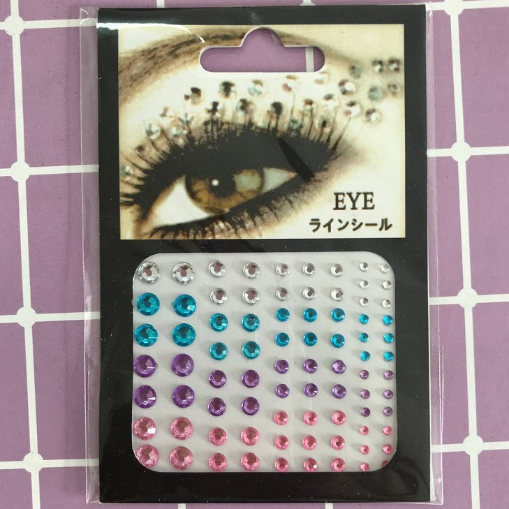 JMT-280778 Temporary Glitter Eye Makeup Stickers with Sequin Design for Children’s Shows