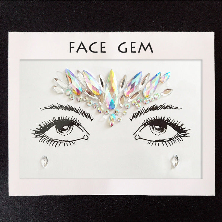 JMT-280778 Temporary Glitter Eye Makeup Stickers with Sequin Design for Children’s Shows
