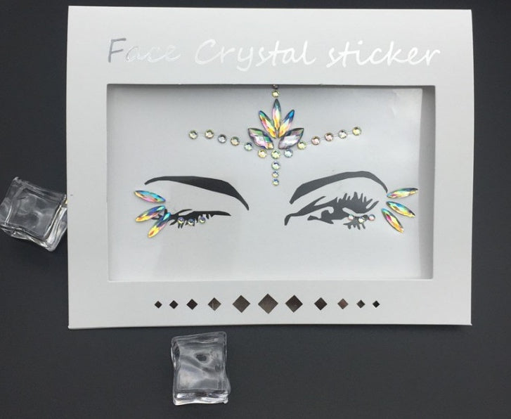 JMT-280778 Temporary Glitter Eye Makeup Stickers with Sequin Design for Children’s Shows