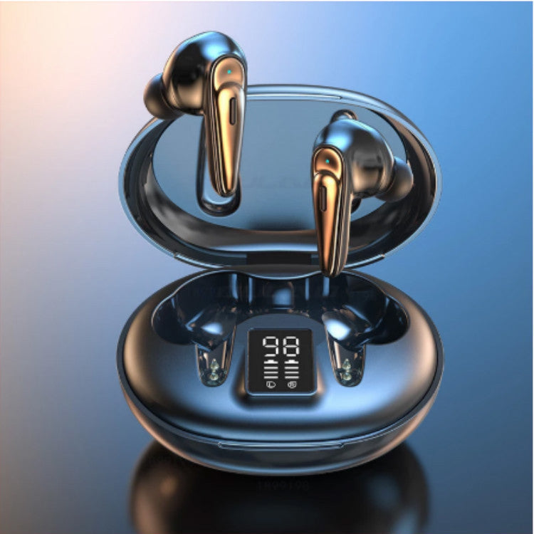 JMT-280842 Wireless Sports In-Ear Headphones with Digital Display and Portable Charging Case