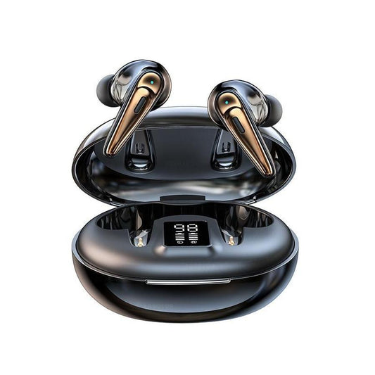 JMT-280842 Wireless Sports In-Ear Headphones with Digital Display and Portable Charging Case