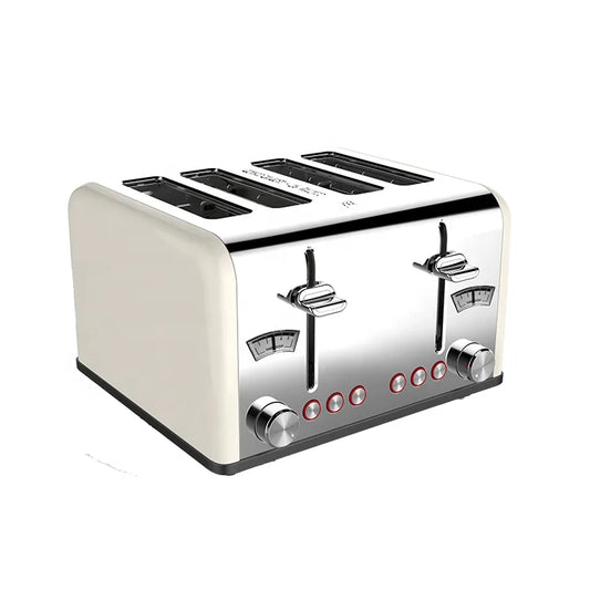 JMT-281162 4-Slice Toaster with Visible Window and Sandwich Setting, Electric Pop-Up Bread Toaster